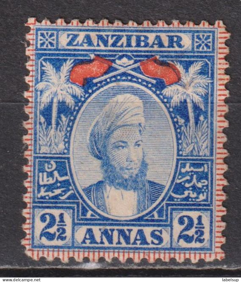 Timbre Neuf* De Zanzibar De 1896 YT 30 MI 28 MNG - Zanzibar (...-1963)