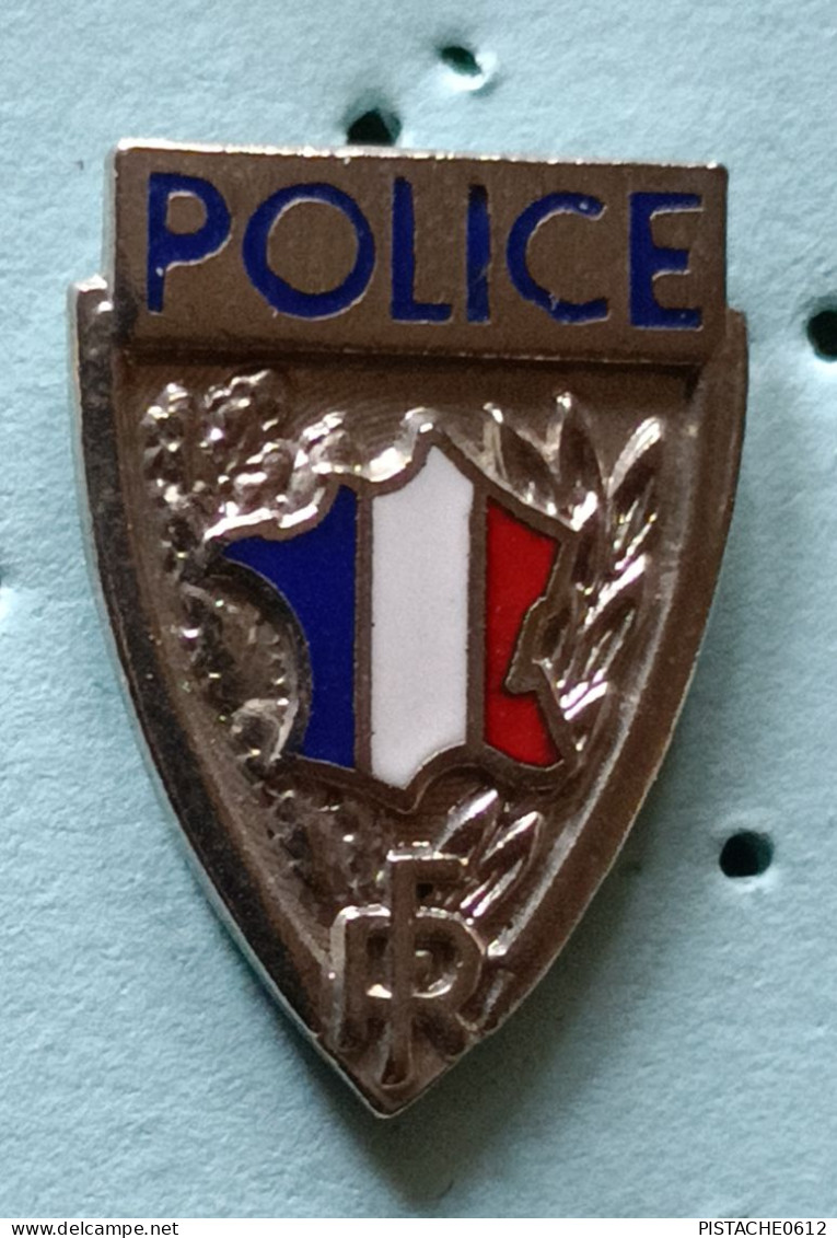 Pin's Police République Française. - Police