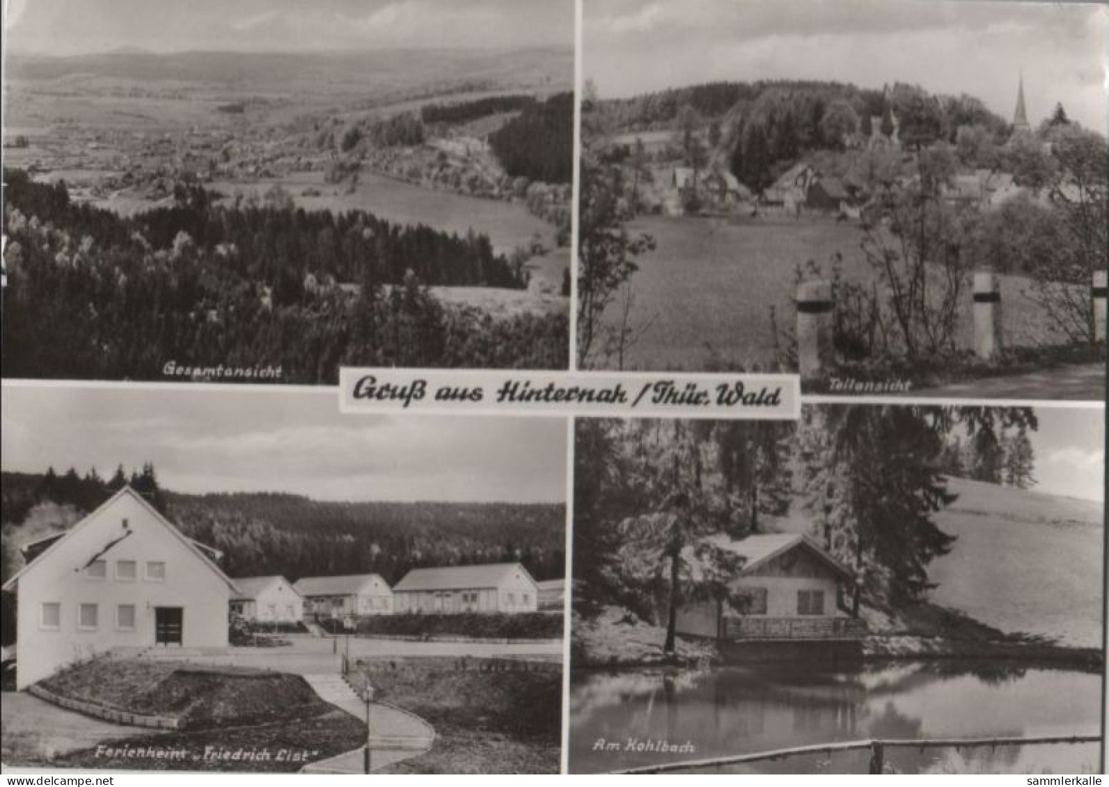 52807 - Nahetal-Waldau, Hinternah - U.a. Am Kohlbach - 1983 - Hildburghausen