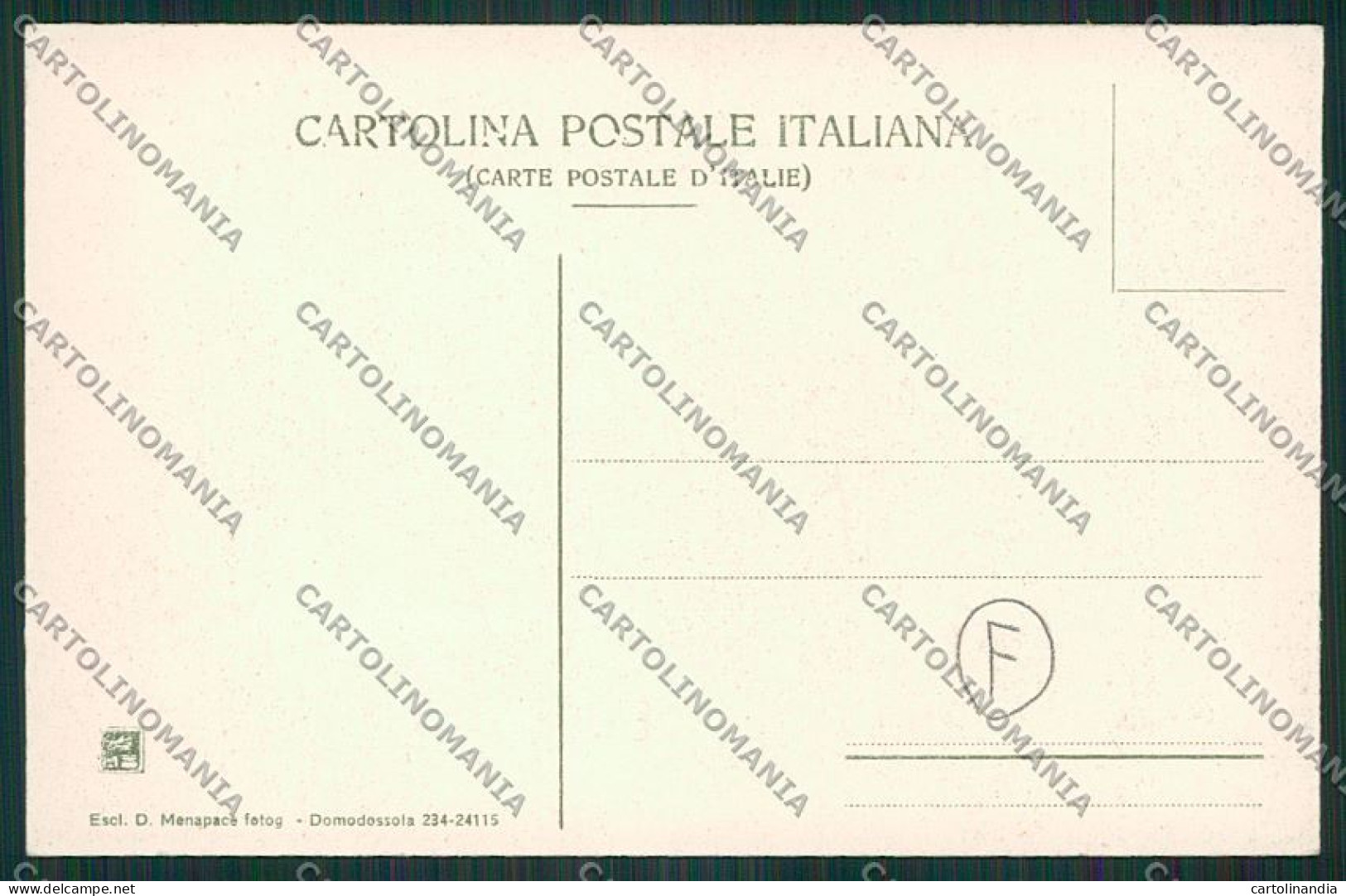 Verbania Domodossola Cartolina QQ5350 - Verbania