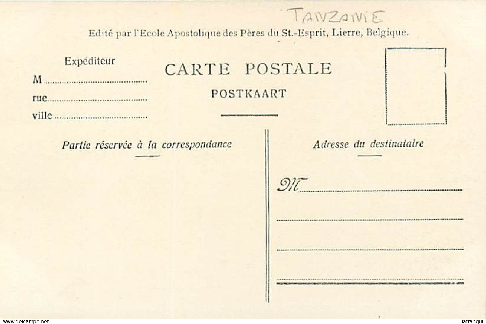 Pays Div-ref EE655-missions Des Peres Du St Esprit -mission -la 1ere Communion A Mhonda - M Honda -afrique Occidentale- - Missions