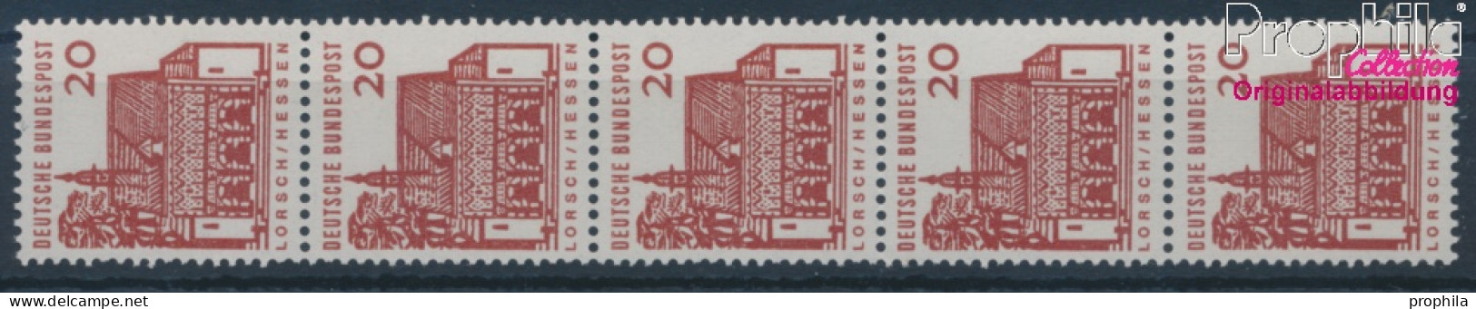 BRD 456R Fünferstreifen Postfrisch 1964 Bauwerke (10343029 - Neufs