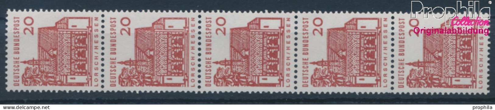 BRD 456R Fünferstreifen Postfrisch 1964 Bauwerke (10343030 - Neufs