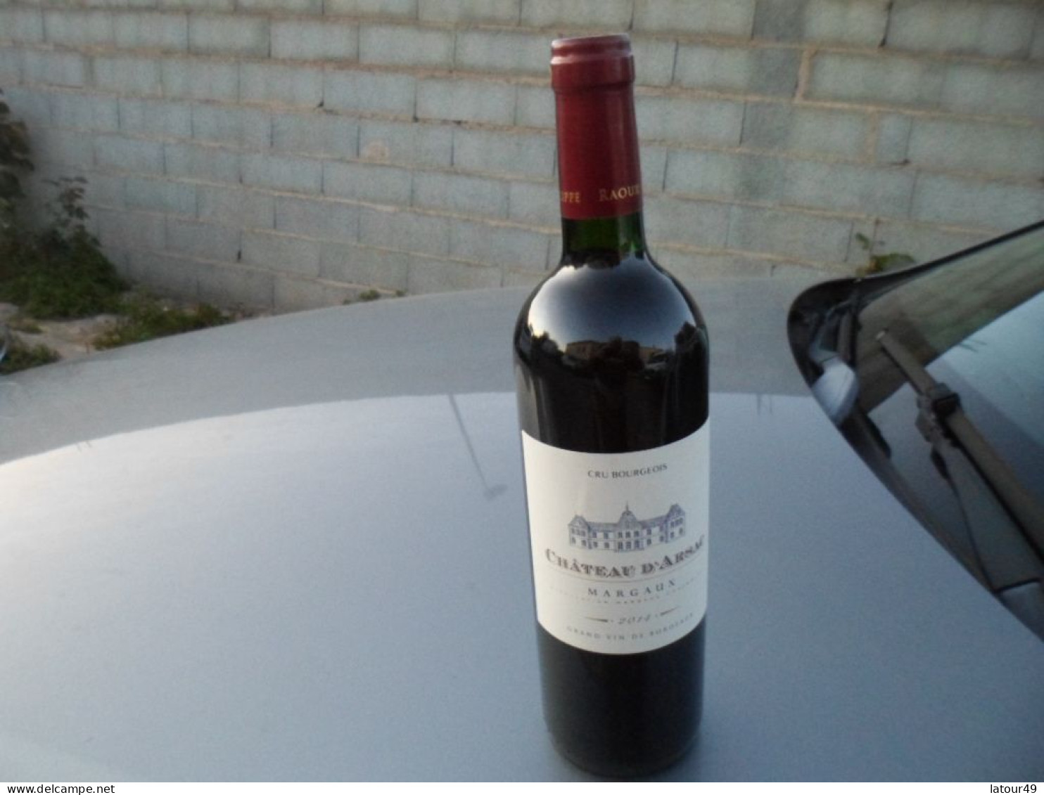 1 Bouteille Vin Rouge  Chateau D Arsac 2014  Possibilite De Plusieurs Bouteille - Spiritueux