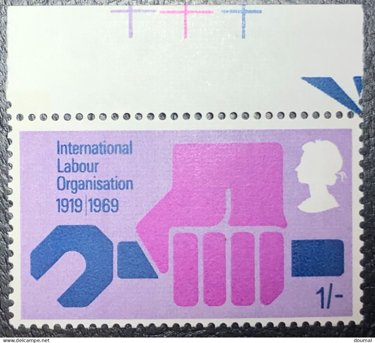 Organisation Internationale Du Travail 1969 1/- Timbre Unique - Unused Stamps