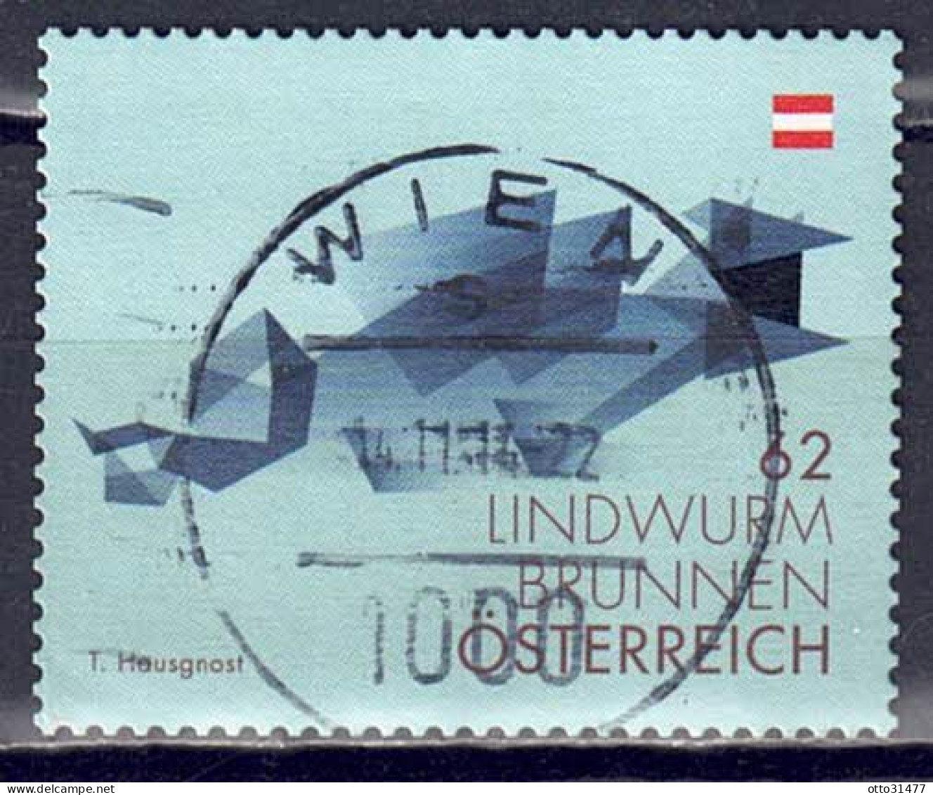 Österreich 2013 - Lindwurmbrunnen, MiNr. 3090 Y A, Gestempelt / Used - Gebraucht