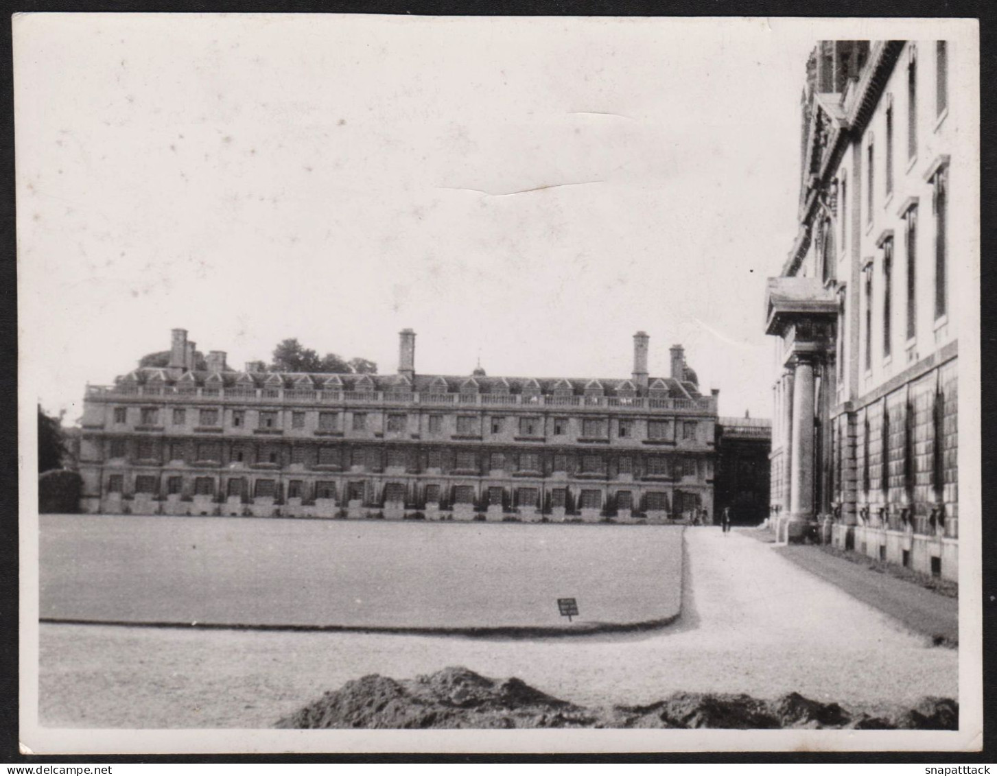 Jolie Photographie Ancienne Amateur Clare College, Cambridge Angleterre Royaume Uni UK 11,7x8,9cm - Plaatsen