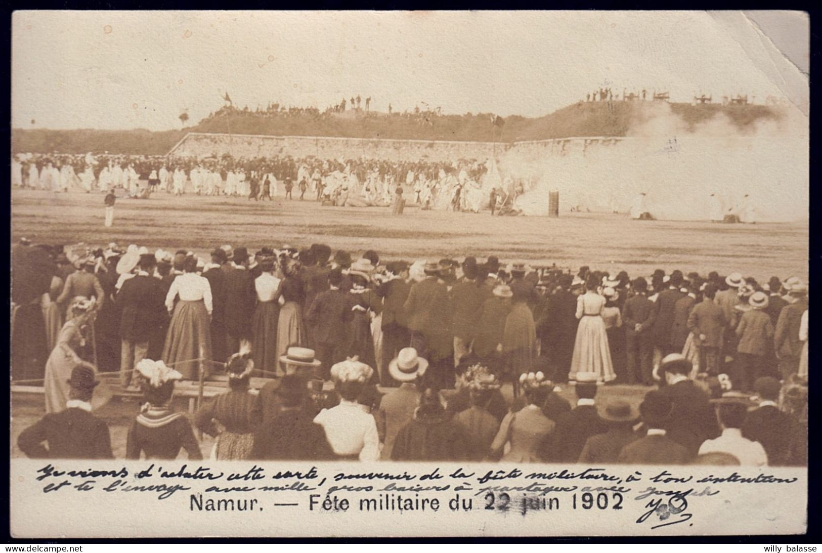 +++ Photo Carte - NAMUR - Fête Militaire Du 22 Juin 1902  // - Namur