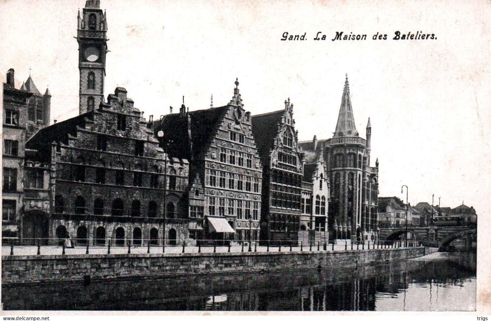 Gand - La Maison Des Bateliers - Gent