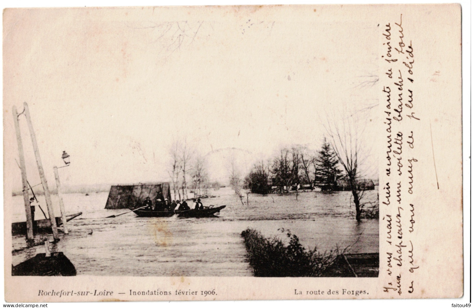 49 -  ROCHEFORT SUR LOIRE  -   Inondations En 1906    24 - Otros & Sin Clasificación