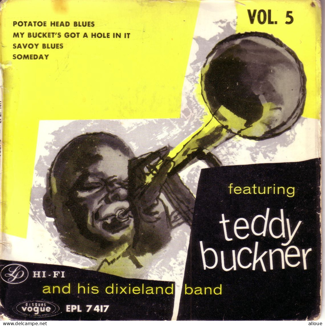 TEDDY BUCKNER - FR EP POTATOE HEAD BLUES + 3 - Jazz