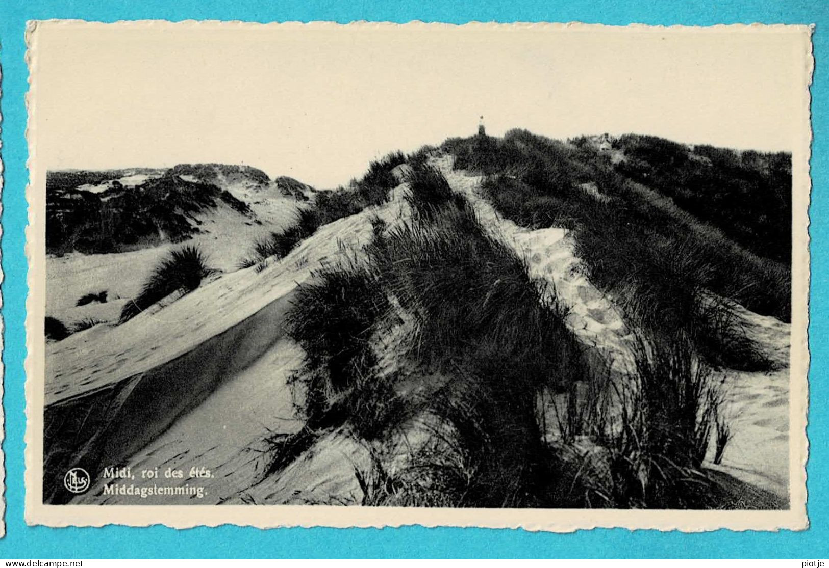 * Knokke Zoute - Knocke Le Zoute (Kust - Littoral) * (Nels, Série Plage, Nr 1) Midi Roi Des étés, Dunes, Plage, Beach - Knokke