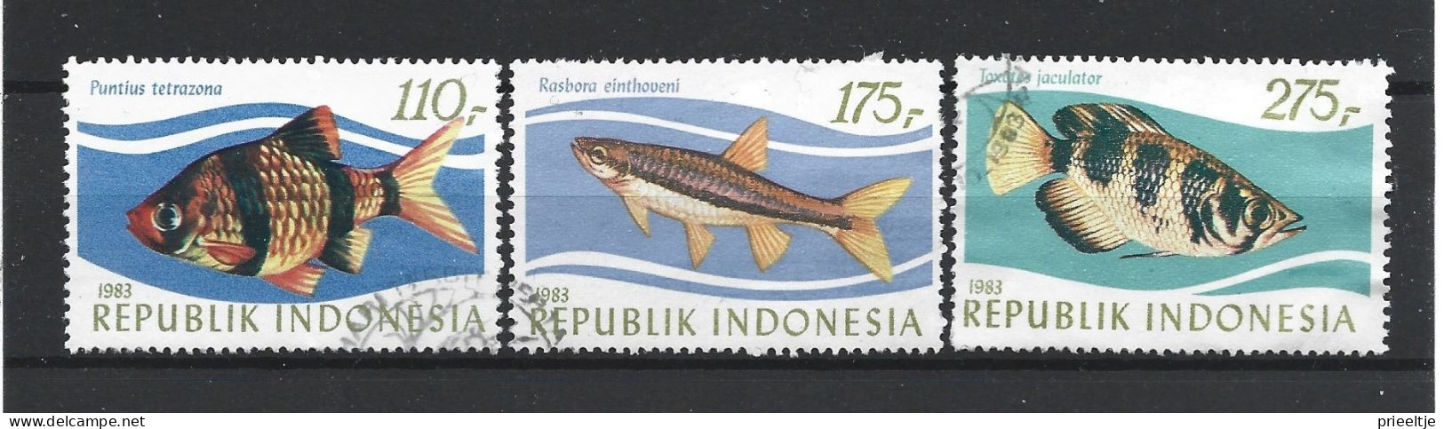 Indonesia 1983 Fish Y.T. 1005/1007 (0) - Indonésie