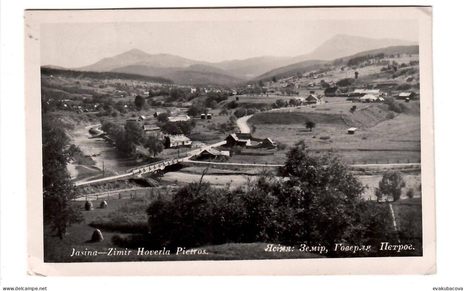 Podkarpatská Rus. Jasina. - Oekraïne