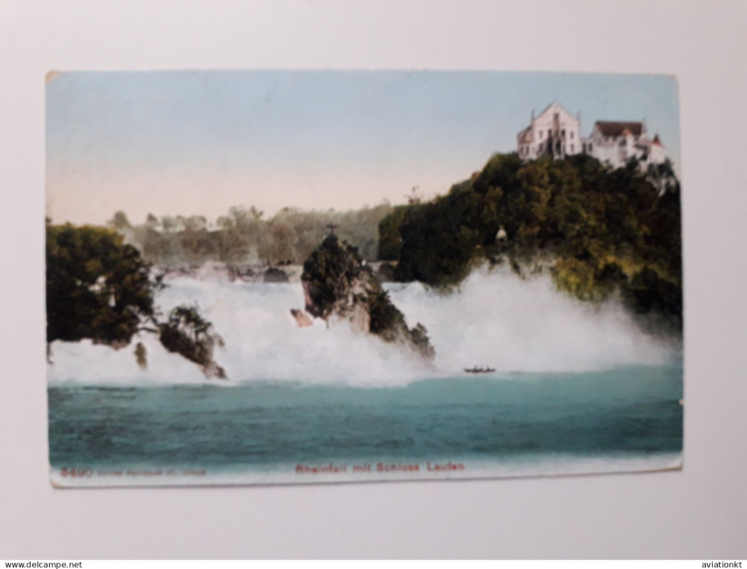 Rheinfall Mit Schloss Laufen - Andelfingen