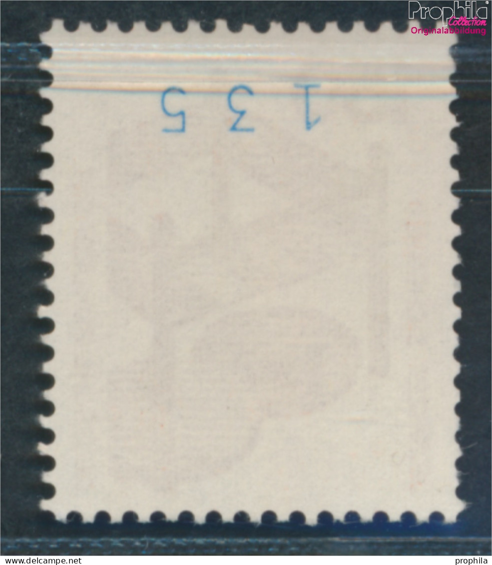 BRD 703A Rd Mit Blauer Zählnummer Postfrisch 1971 Unfallverhütung (10348142 - Ungebraucht