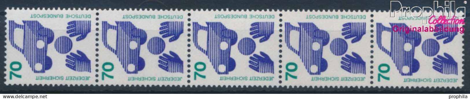 BRD 773Ra Fünferstreifen (kompl.Ausg.) Postfrisch 1973 Unfallverhütung (10343236 - Neufs