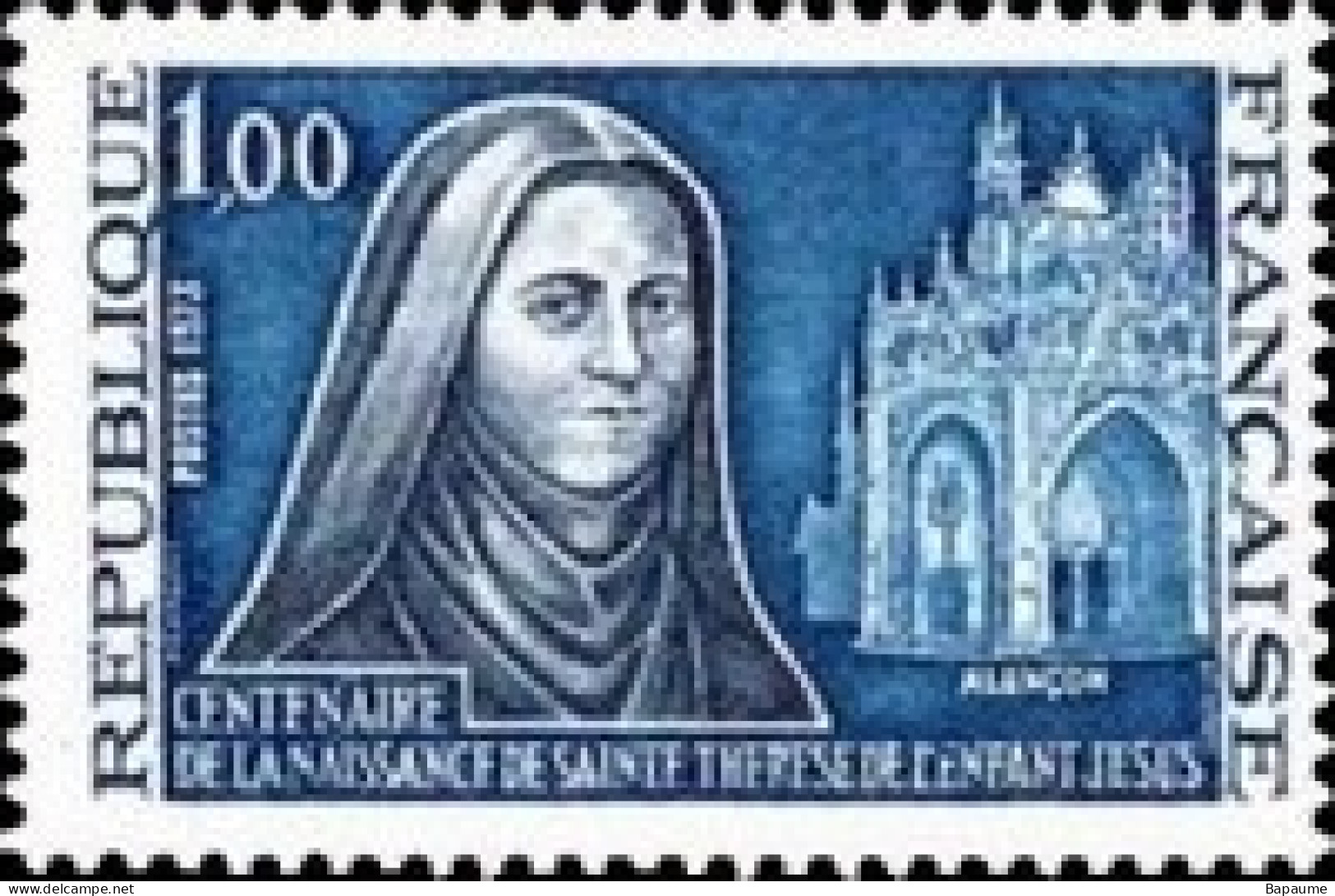 France - Yvert & Tellier N°1737 - Centenaire De La Naissance De Ste Thérèse - Neuf** NMH Cote Catalogue 0,70€ - Unused Stamps