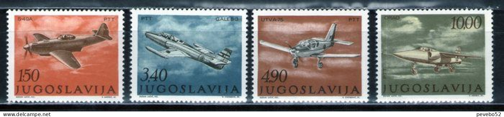 YUGOSLAVIA 1978 - Airplanes - Yugoslavian Air Force Day MNH - Neufs