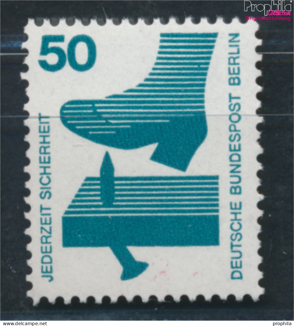 Berlin (West) 408A Rb Mit Roter Zählnummer Postfrisch 1973 Unfallverhütung (10347891 - Ungebraucht