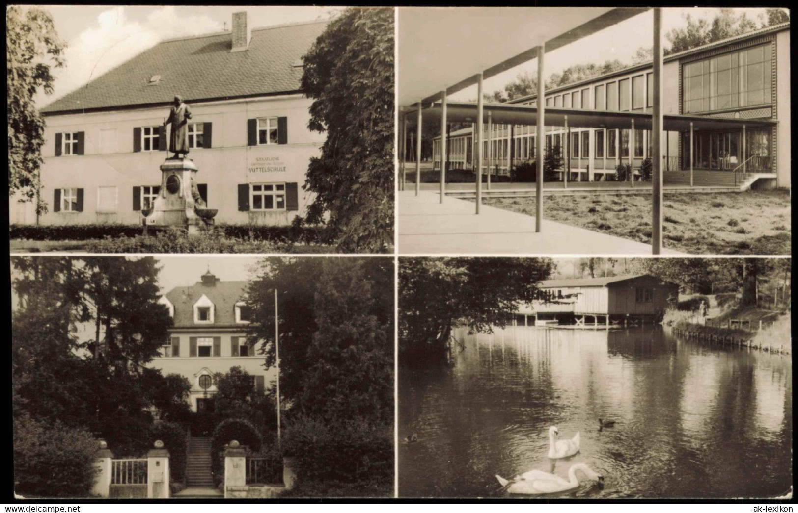 Ansichtskarte Thannhausen Schwaben Park, Schloß Uvm 1962 - Autres & Non Classés