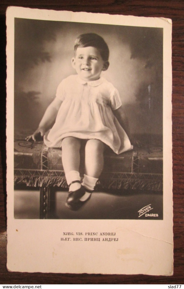 HM Prince Tomislav Of Yugoslavia Photo Atelier Tonka Zagreb - Königshäuser