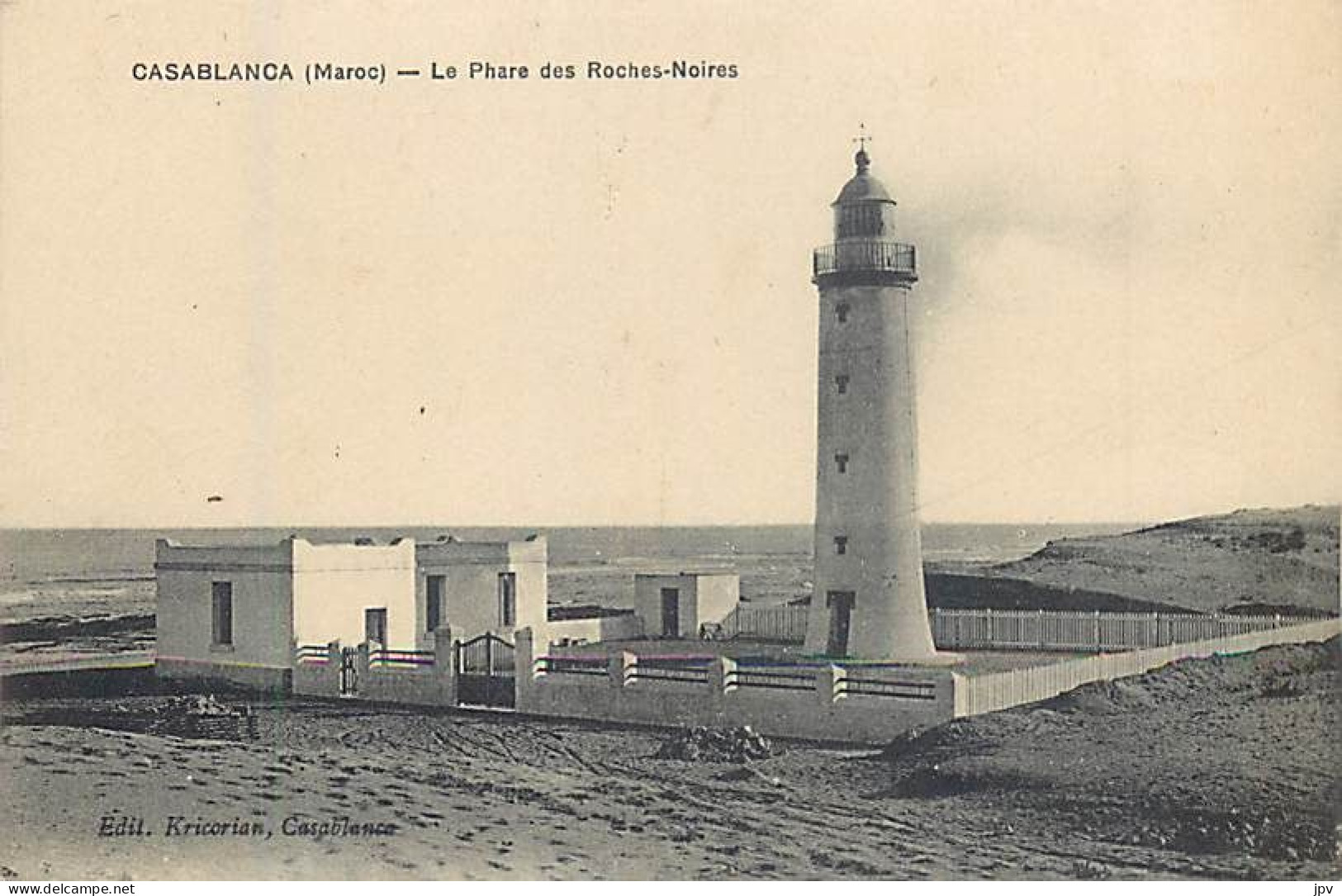 CASABLANCA. Le Phare Des Roches-Noires. - Casablanca