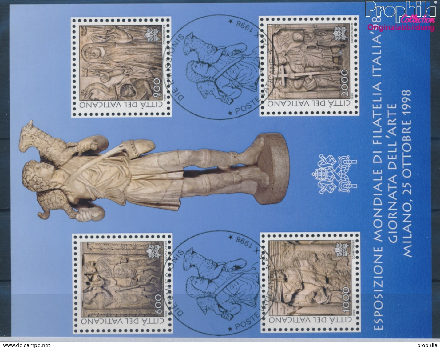 Vatikanstadt Block18 (kompl.Ausg.) Gestempelt 1998 Christus Und Aposteln (10352288 - Used Stamps