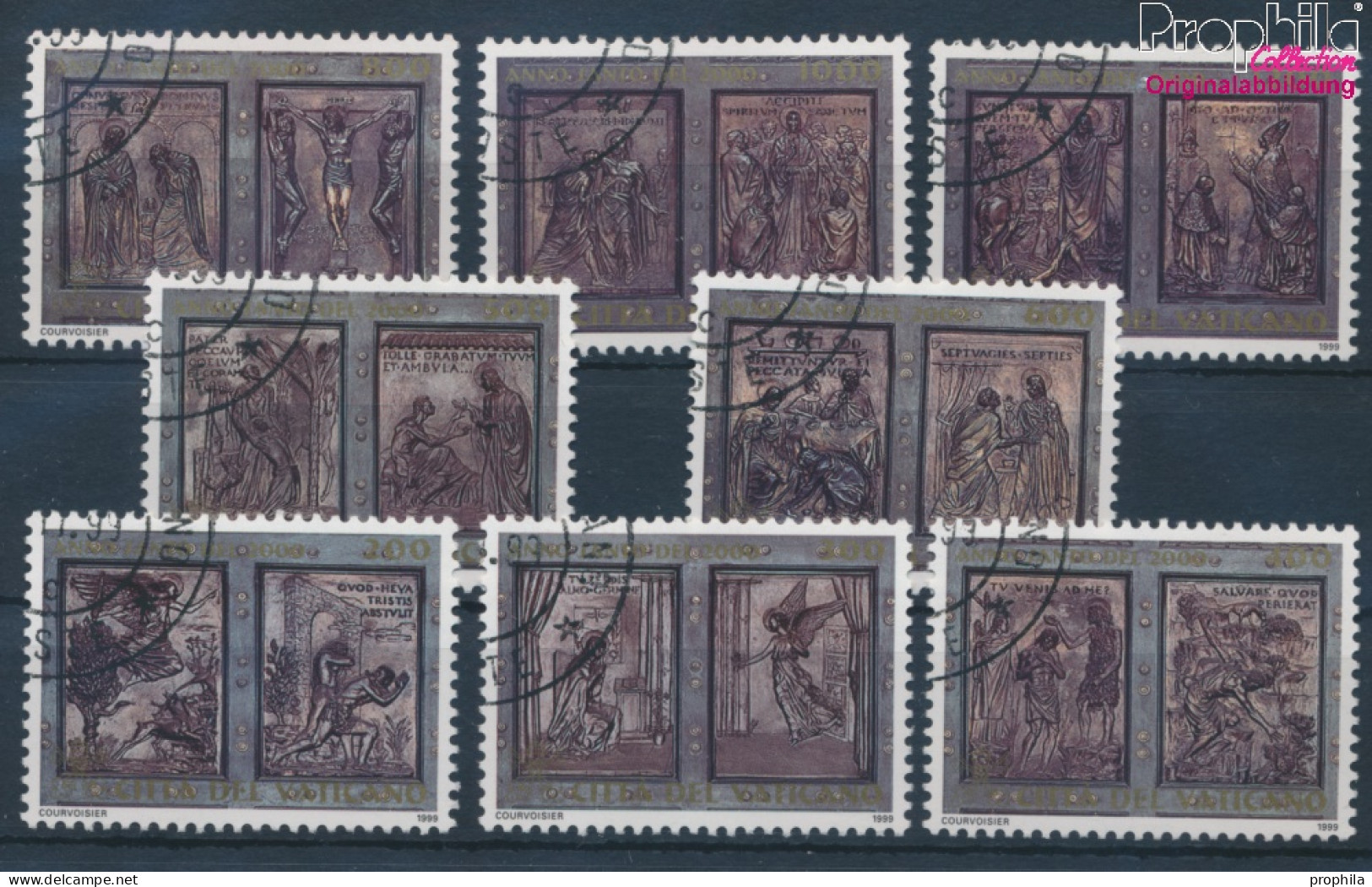 Vatikanstadt 1303-1310 (kompl.Ausg.) Gestempelt 1999 Heiliges Jahr 2000 (10352300 - Used Stamps