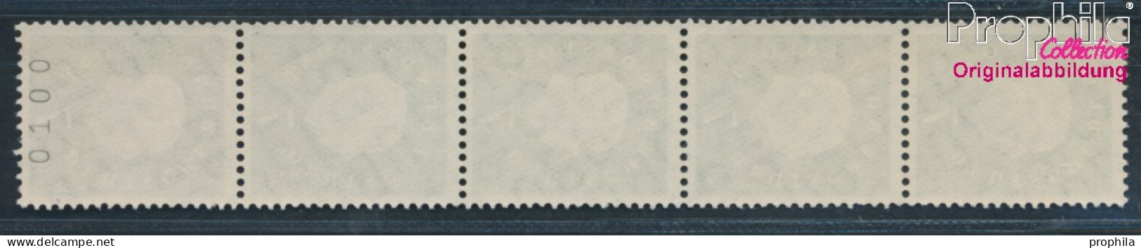 BRD 302R Fünferstreifen Postfrisch 1959 Heuss (10348227 - Ungebraucht