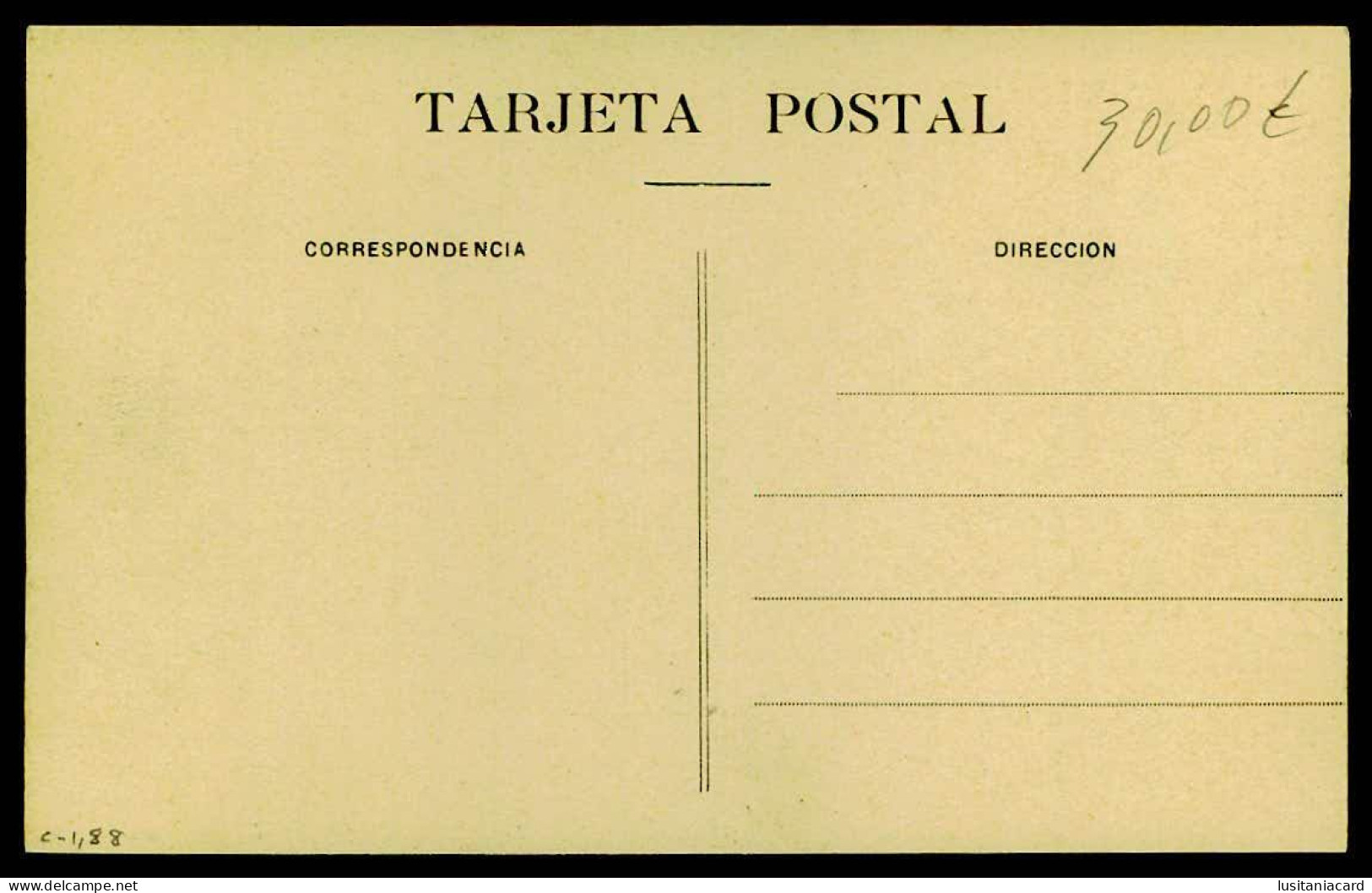 SPAIN - HUELVA - Estacion Del Ferro Carril A Sevilla. (  Ed. Papelaria M.Mora Y Ca.) Carte Postale - Stations With Trains