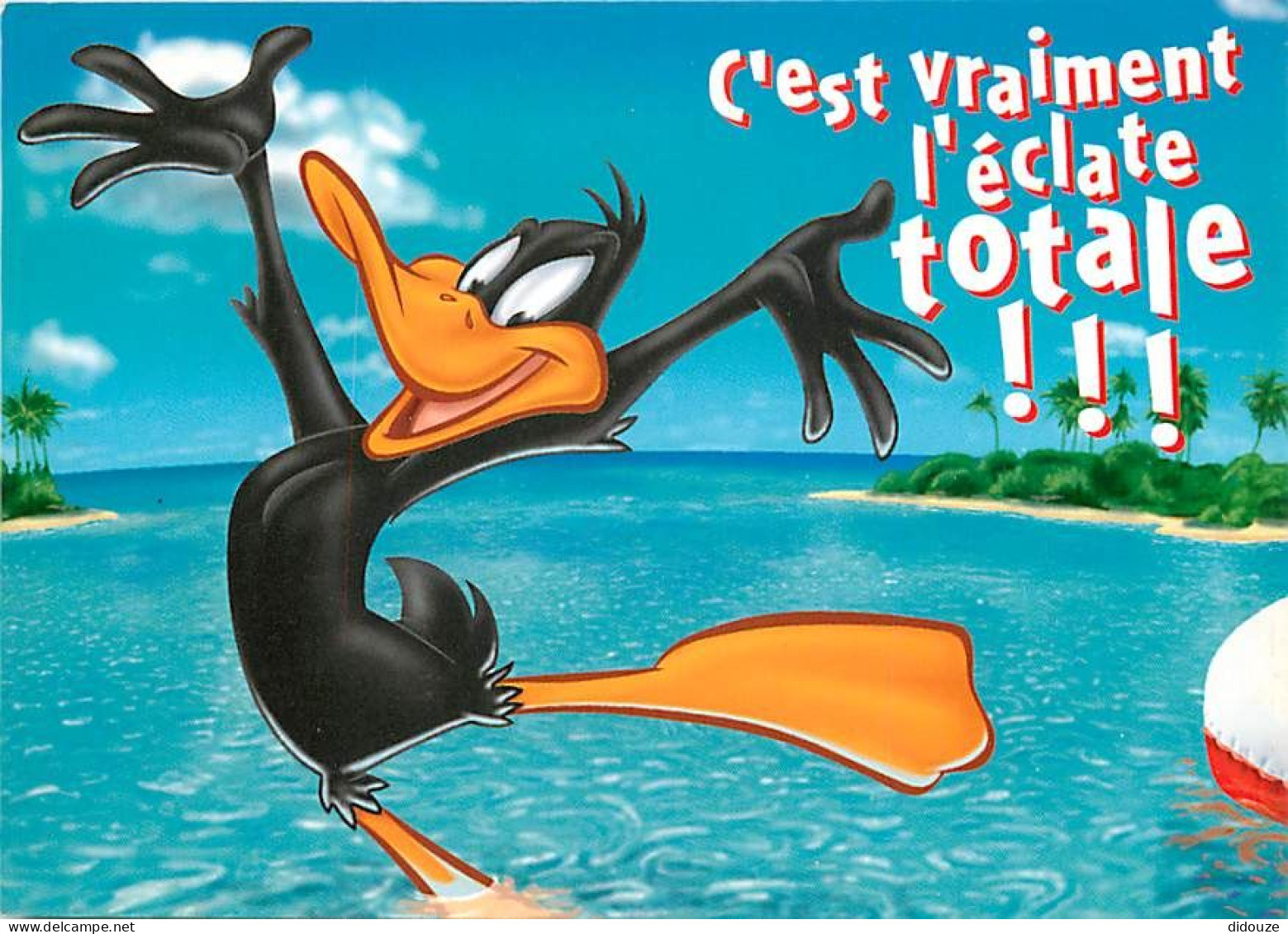 Bandes Dessinées - Looney Tunes - Daffy Duck - Illustration - Carte Neuve - CPM - Voir Scans Recto-Verso - Comics