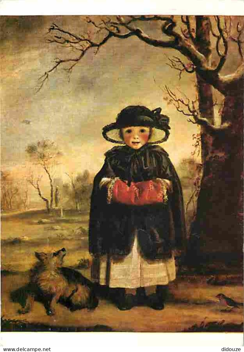 Art - Peinture - Sir Joshua Reynolds - Winter - Lady Caroline Scott - CPM - Voir Scans Recto-Verso - Malerei & Gemälde