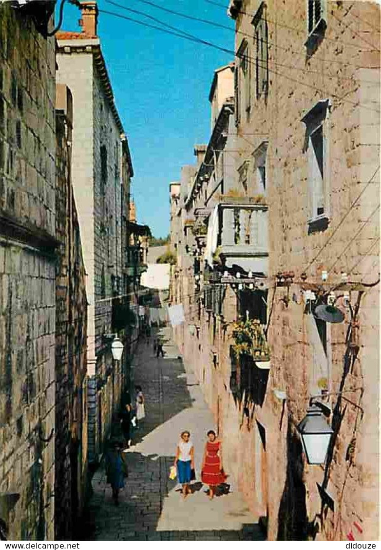 Croatie - Dubrovnik - La Rue Prijeko - CPM - Voir Scans Recto-Verso - Croazia