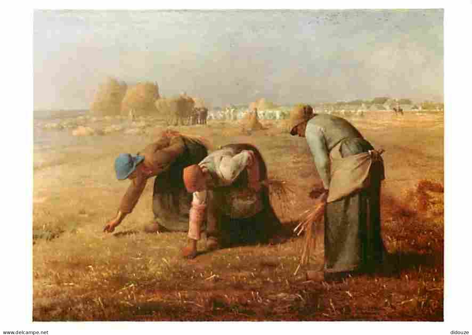 Art - Peinture - Jean François Millet - Les Glaneuses - CPM - Voir Scans Recto-Verso - Malerei & Gemälde