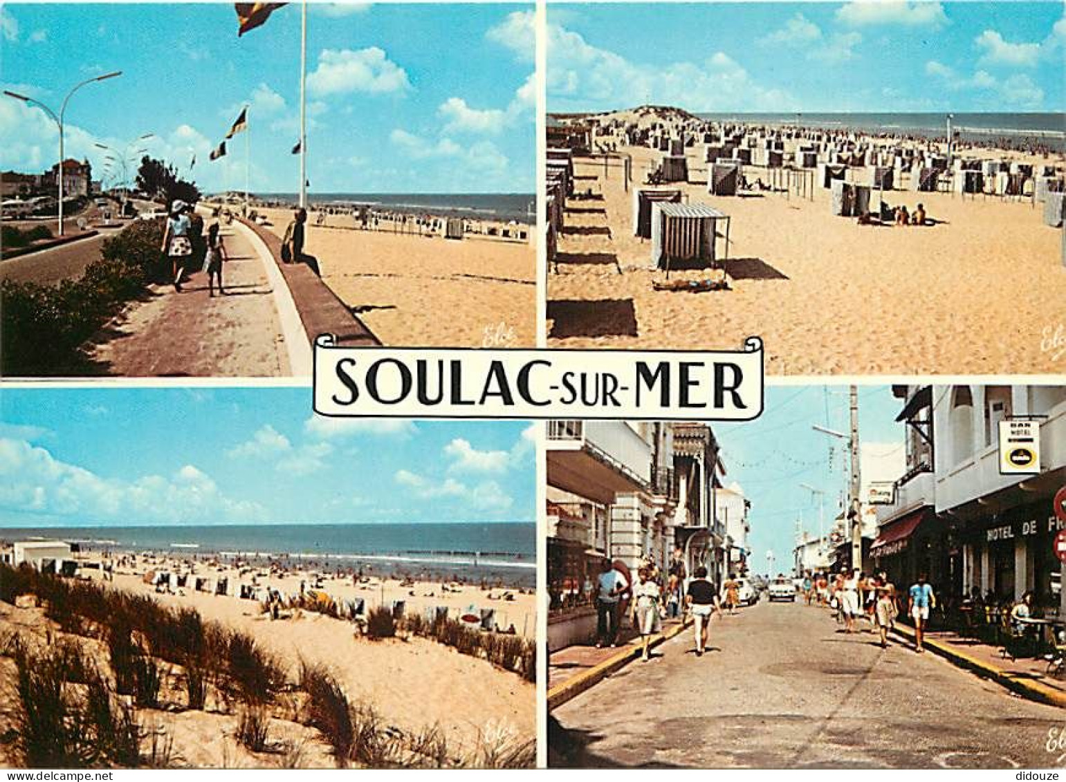 33 - Soulac Sur Mer - Multivues - Scènes De Plage - CPM - Voir Scans Recto-Verso - Soulac-sur-Mer