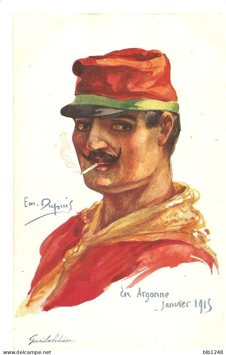 Garibaldien -  Illustrateur Emile Dupuis Jan1915 - Dupuis, Emile