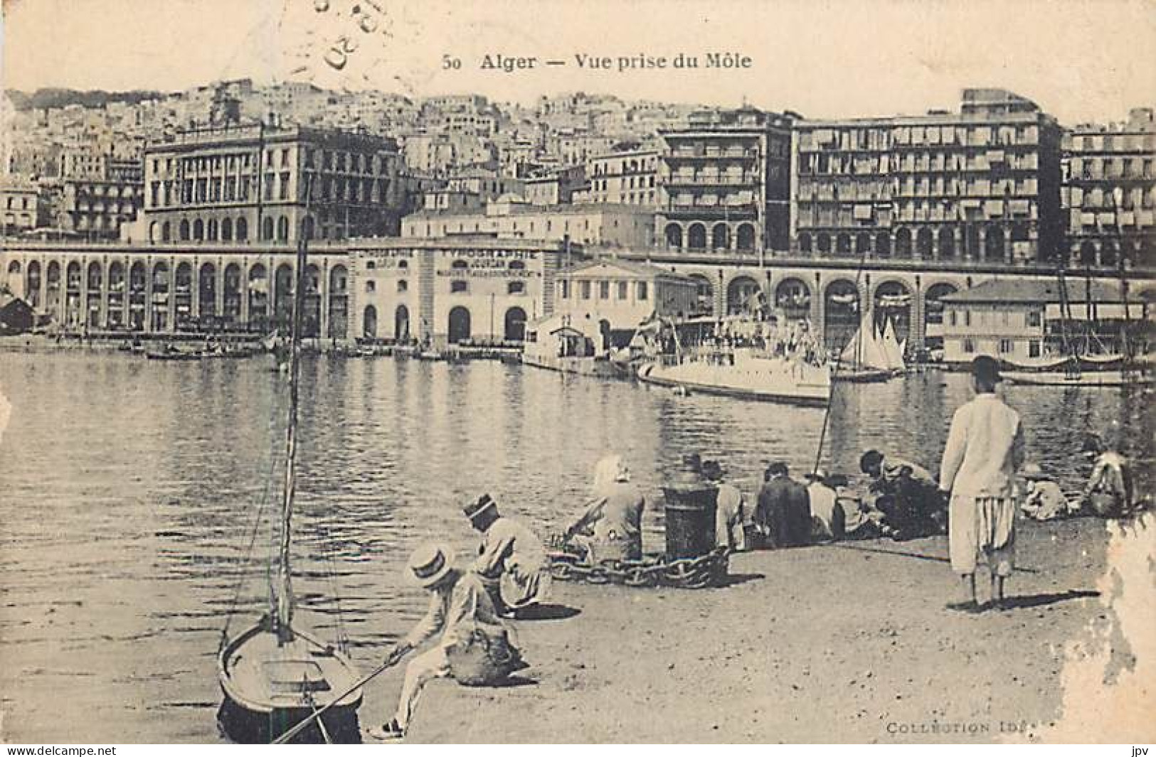 ALGER. Vue Prise Du Môle. - Algerien