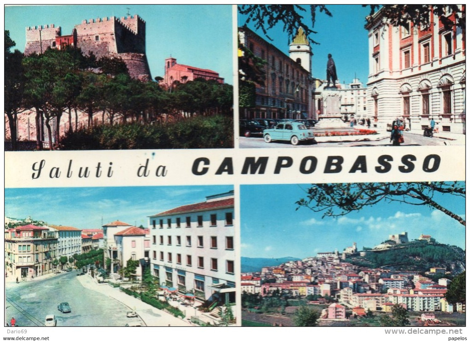 1959  CARTOLINA    CAMPOBASSO - Campobasso