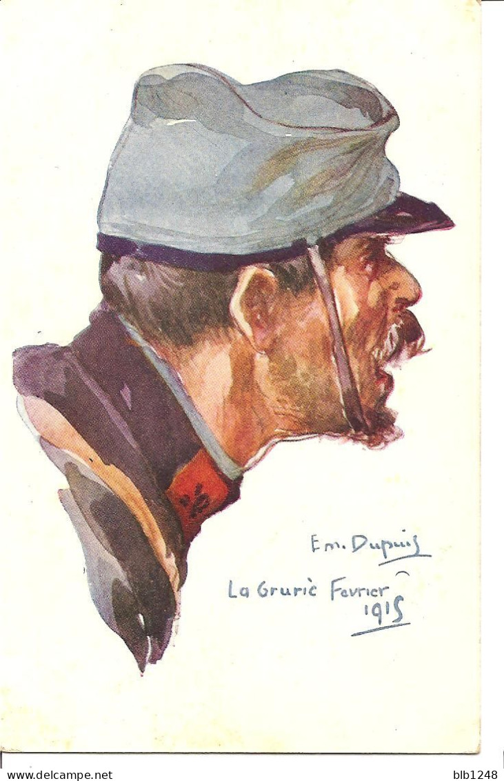 La Grurie Fev 1915 - Illustrateur E Dupuis - Dupuis, Emile