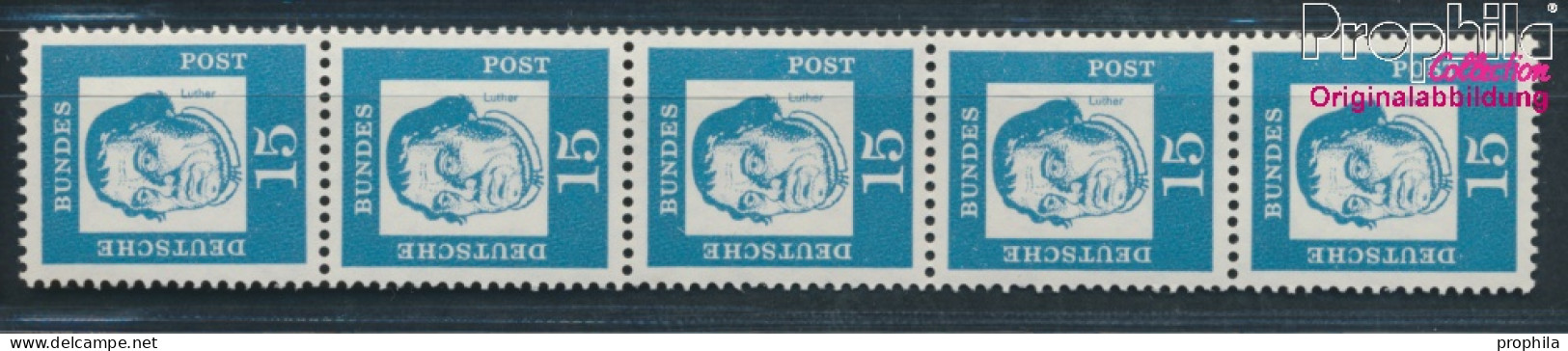 BRD 351y R Fünferstreifen Postfrisch 1961 Bedeutende Deutsche (10348208 - Ungebraucht