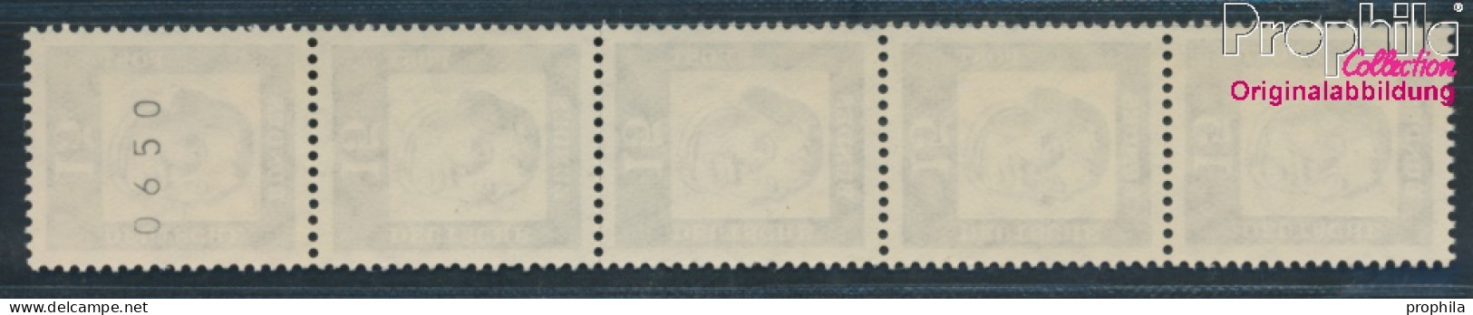 BRD 351y R Fünferstreifen Postfrisch 1961 Bedeutende Deutsche (10348208 - Ungebraucht