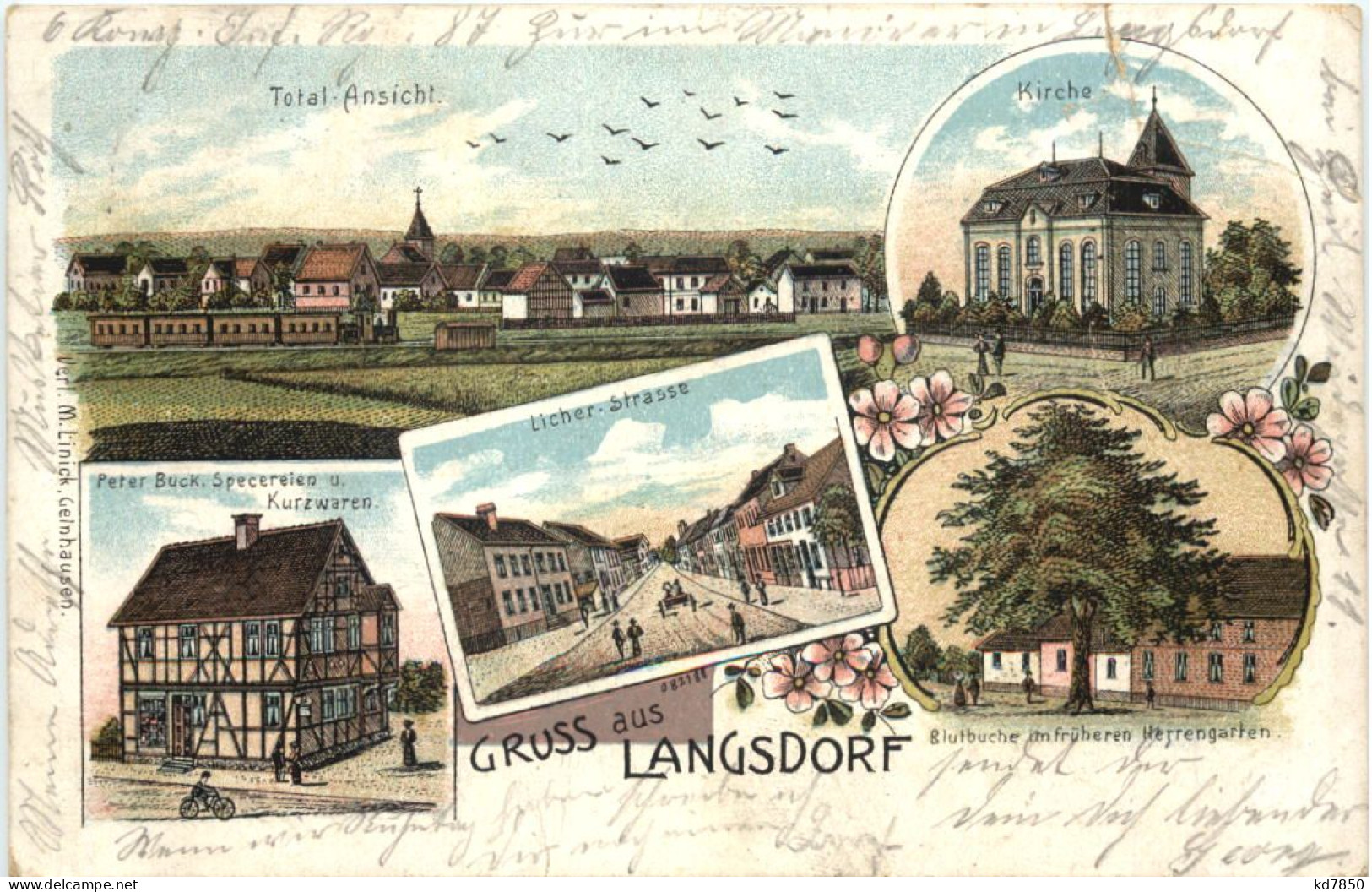 Gruss Aus Langsdorf - Litho - Lich - Giessen