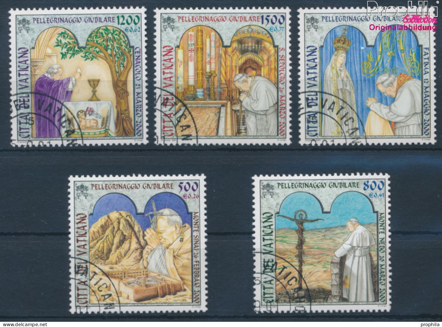 Vatikanstadt 1375-1379 (kompl.Ausg.) Gestempelt 2001 Weltreisen (10352319 - Used Stamps