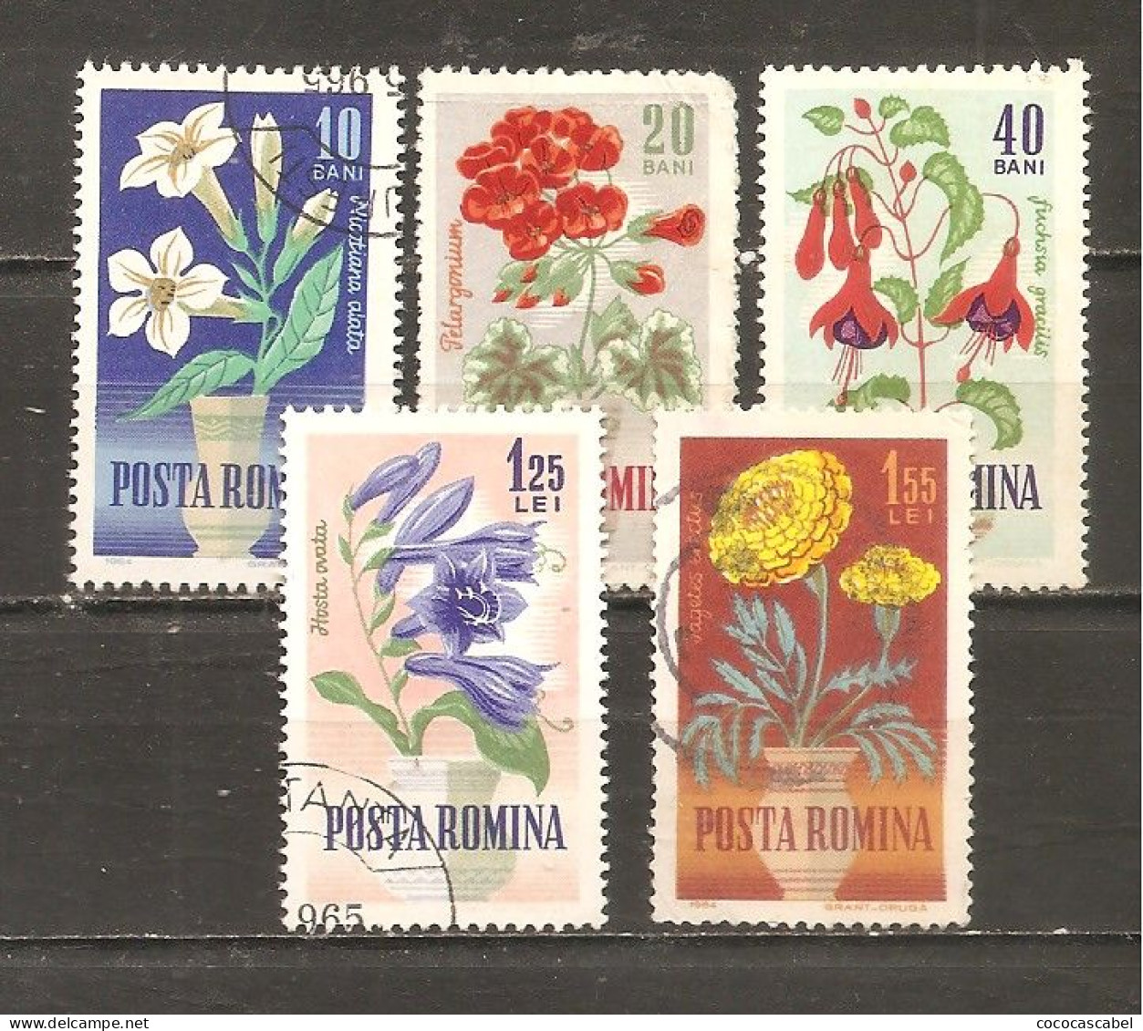 Rumanía Yvert Nº 1993-95, 1999-00 (usado) (o) - Used Stamps