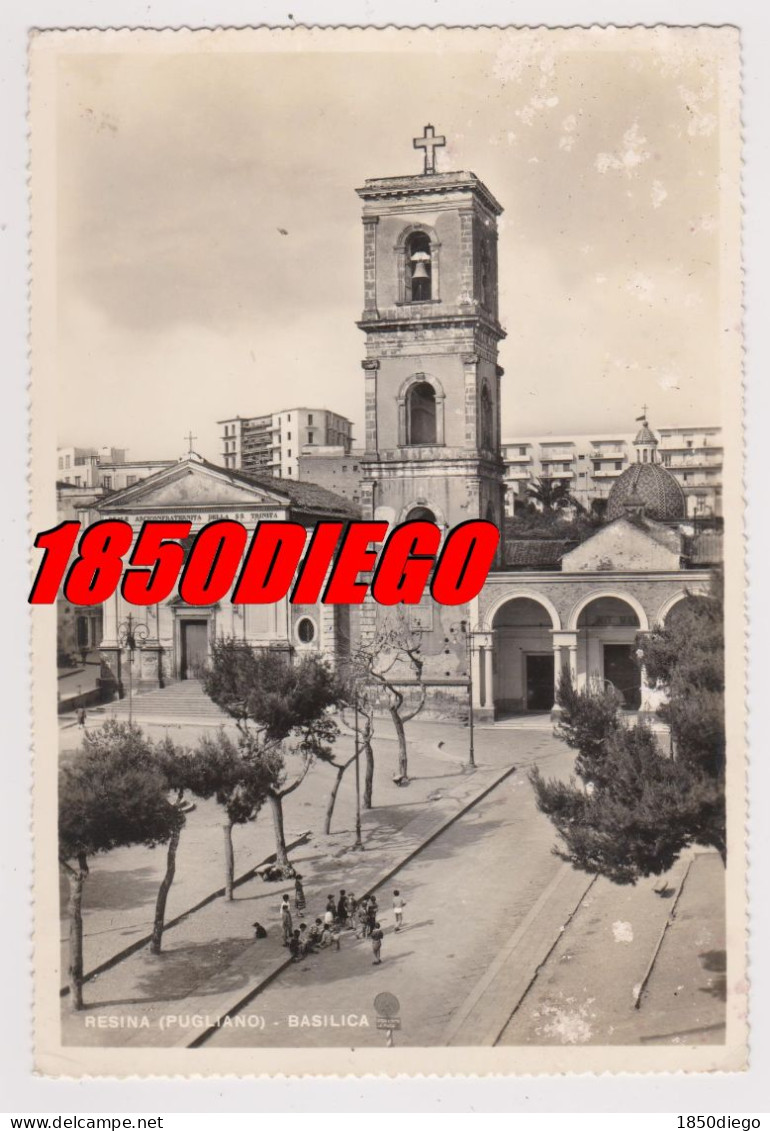 RESINA ( PUGLIANO ) - BASILICA F/GRANDE VIAGGIATA 1959  ANIMAZIONE - Ercolano