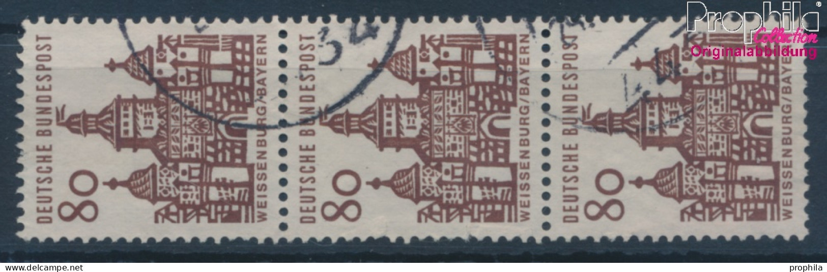 BRD 461R Mit Zählnummer Gestempelt 1964 Bauwerke (10351872 - Used Stamps