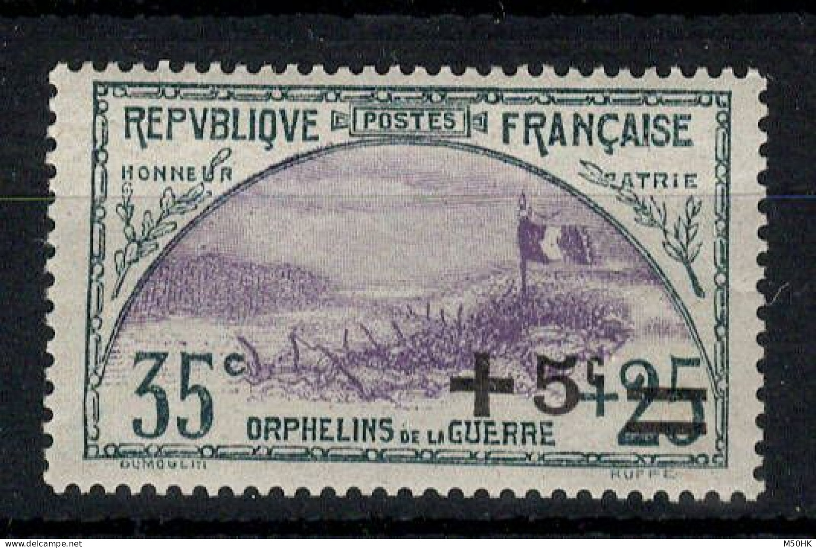 YV 166 N** MNH Luxe , 2eme Orphelins Tres Bien Centré Cote 35+ Euros - Unused Stamps