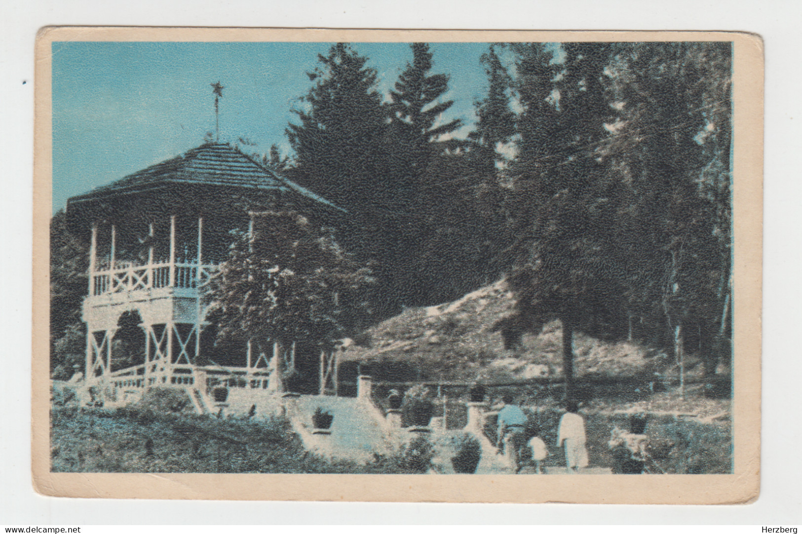 Romania Rumanien Roumanie 1958 Used Postal Stationery Bistrita Sangeorz Bai Baths Resort Spa Mineral Water Spring Source - Postal Stationery