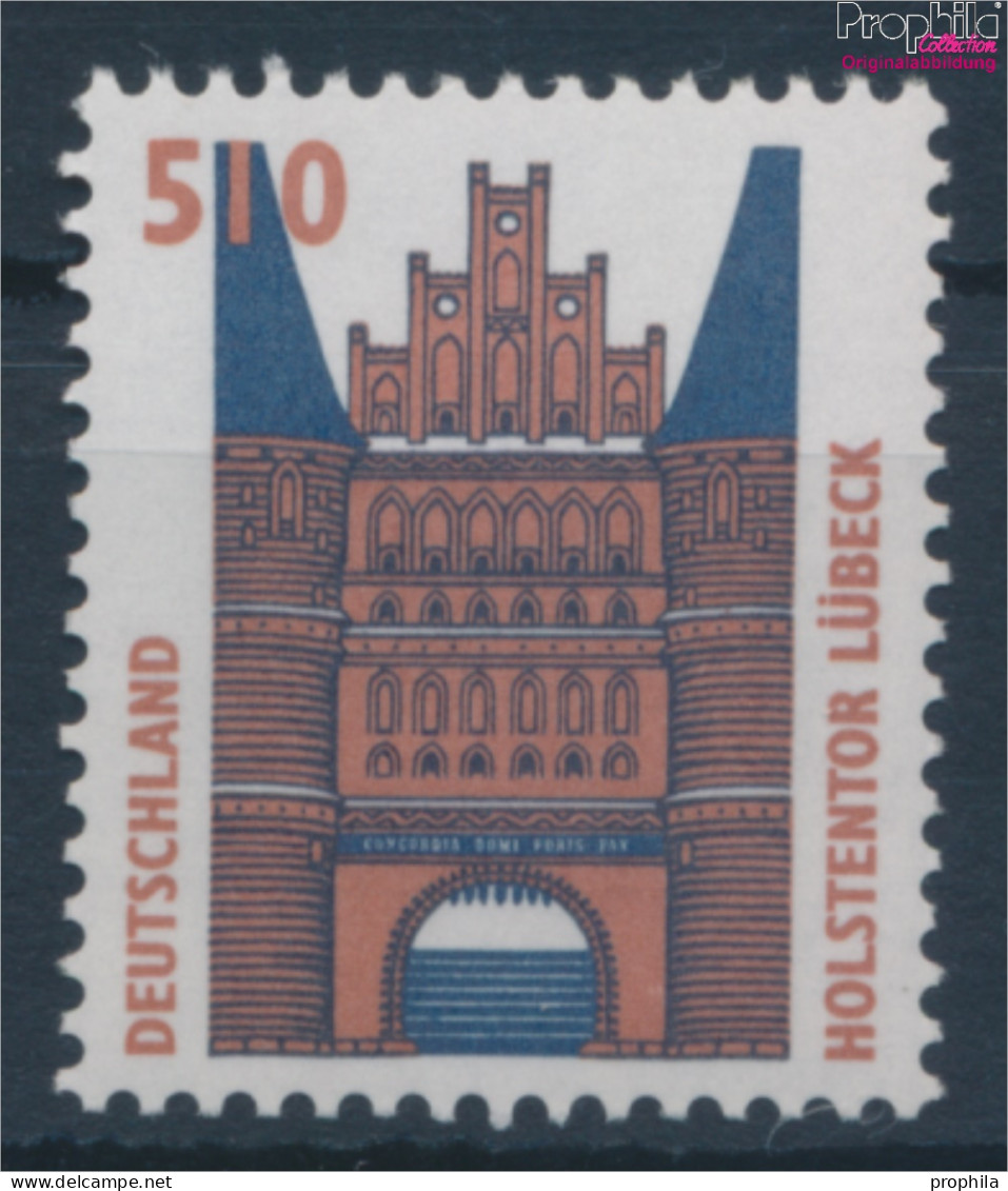 BRD 1938A R Mit Zählnummer Postfrisch 1989 Sehenswürdigkeiten (10343299 - Unused Stamps